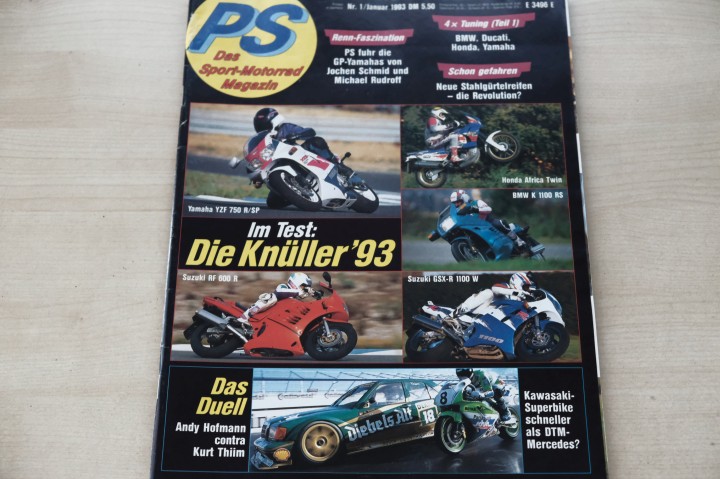 PS Sport Motorrad 01/1993